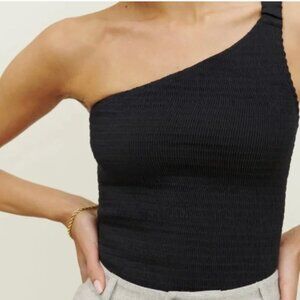 Reformation one shoulder top